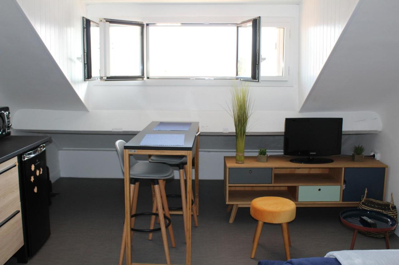 Studio hyper centre avec vue sur les Pyrénées San Juan de Luz Exterior foto